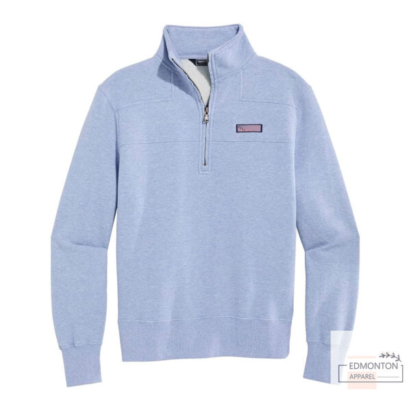 Women’s Classic Cotton Shep Shirt – Relaxed Fit Pullover with Stand Collar
